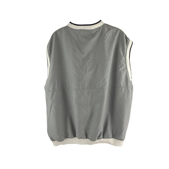 American Crown Golf Vest 2XL Gray Massachusetts Windbreaker Sleeveless - Picture 3 of 11